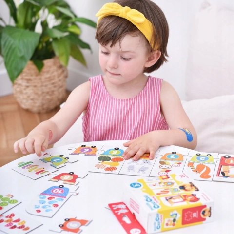Puzzle Cyferki 20 elementów Czuczu Czu Czu 3+