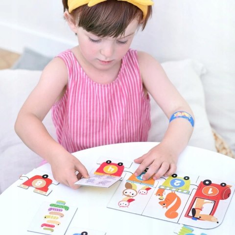 Puzzle Cyferki 20 elementów Czuczu Czu Czu 3+