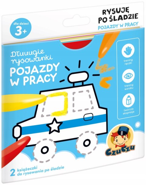 Rysuję po śladzie Pojazdy w Pracy 3+ CzuCzu