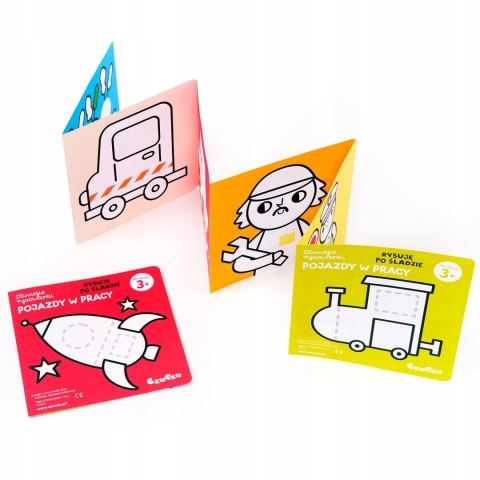 Rysuję po śladzie Pojazdy w Pracy 3+ CzuCzu