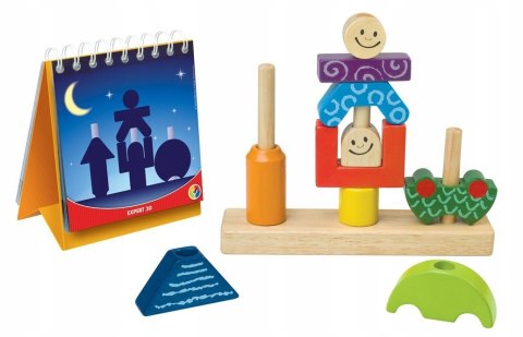 Smart Games Dzień i Noc Gra Logiczna Drewniana 3+