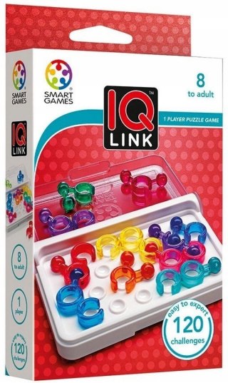 Smart Games IQ Link Gra Logiczna Łamigłówki 8+