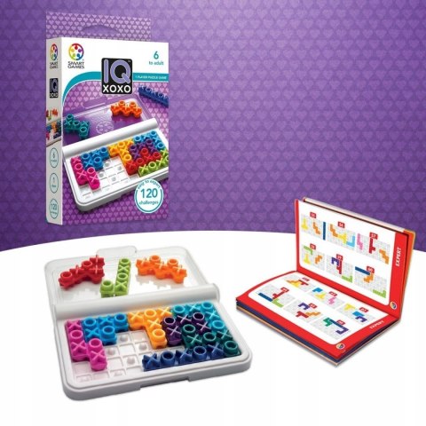 Smart Games IQ XOXO Gra Logiczna Łamigłówka