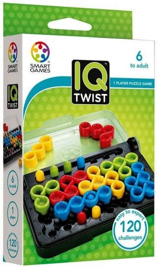Smart Games IQ Twist Gra Logiczna Łamigłówki 6+