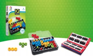 Smart Games IQ Twist Gra Logiczna Łamigłówki 6+