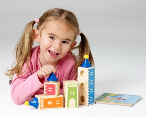 Smart Games Mądry Zamek Drewniana Gra Logiczna 3+