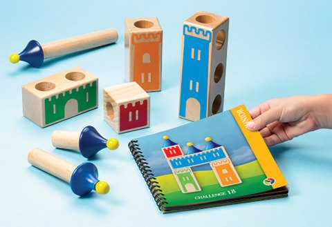 Smart Games Mądry Zamek Drewniana Gra Logiczna 3+