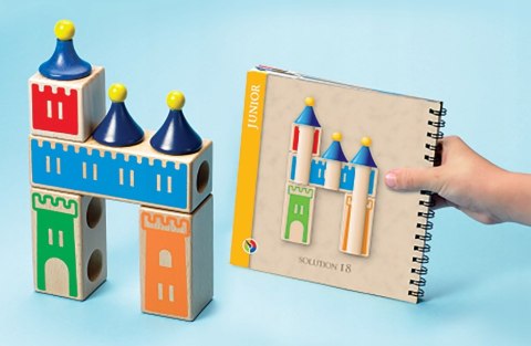 Smart Games Mądry Zamek Drewniana Gra Logiczna 3+