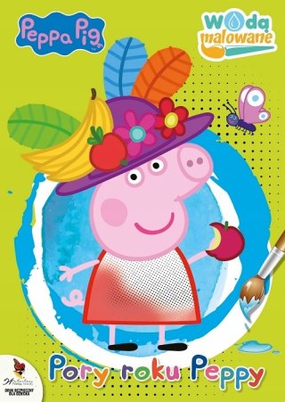 Wodą malowane 2 Świnka Peppa Cztery Pory Roku