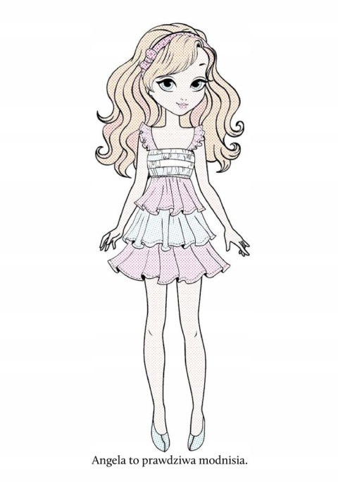 Wyczaruj Lalki Malowanka Wodna Wodą Malowane