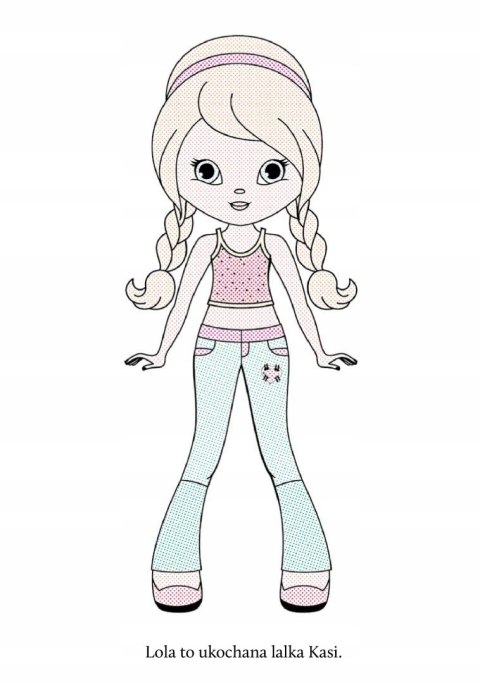 Wyczaruj Lalki Malowanka Wodna Wodą Malowane