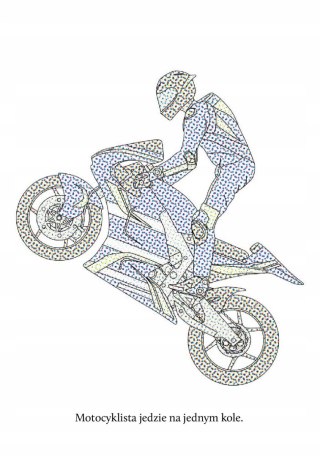 Wyczaruj Motocykle Motory Malowanka Wodna Wodą