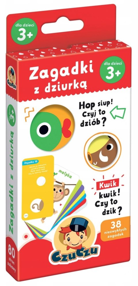 Zagadki z Dziurką Czuczu dla Dzieci 3+ Czu Czu