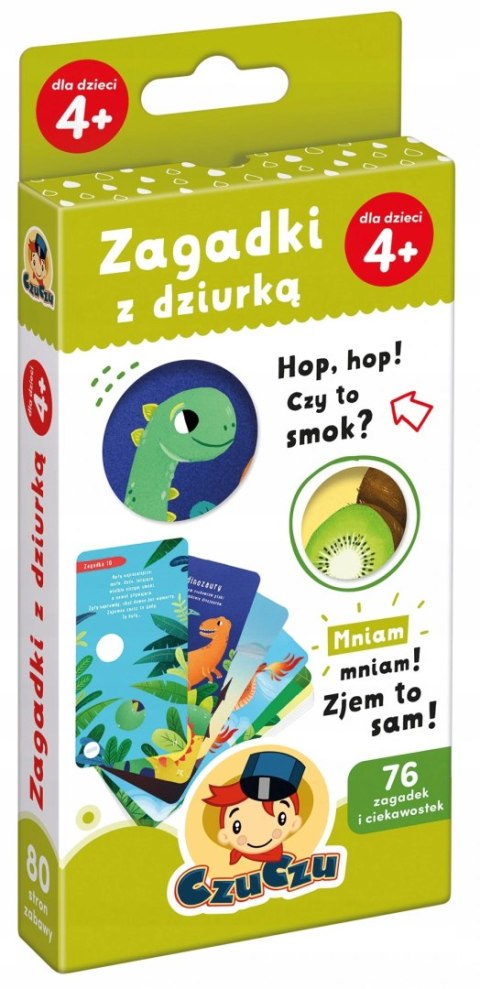 ZAGADKI Z DZIURKĄ CZUCZU DLA DZIECI 4+ CZU CZU