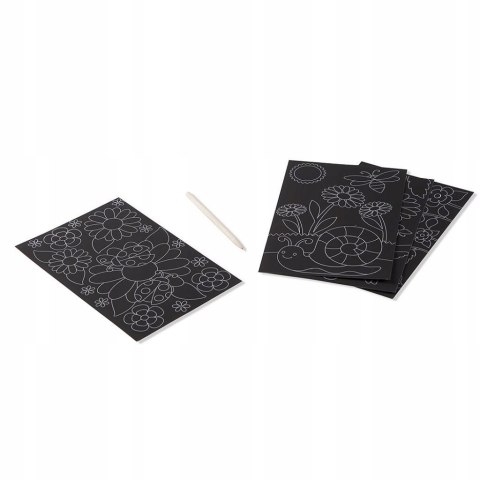 Zestaw zdrapek Motyle i Kwiatki 15956 Melissa