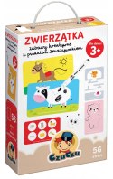 Zwierzątka Zabawy Kreatywne z Pisakiem Zmazywakiem Czu czu