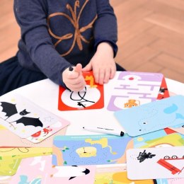 Zwierzątka Zabawy Kreatywne z Pisakiem Zmazywakiem Czu czu