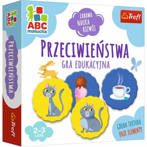 ABC Malucha Przeciwieństwa Trefl Gra Edukacyjna