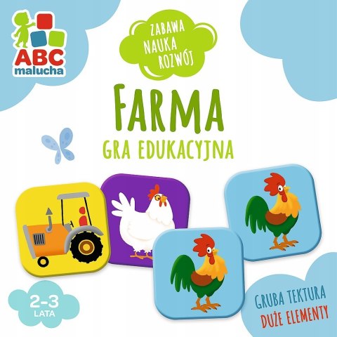 Abc Malucha Farma Gra Edukacyjna Trefl 2+