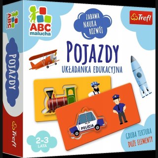 Abc Malucha Pojazdy Układanka Edukacyjna Trefl 2+