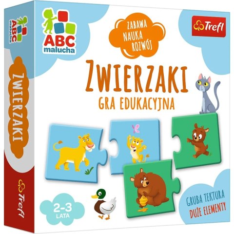Abc Malucha Zwierzaki Puzzle do Pary Trefl