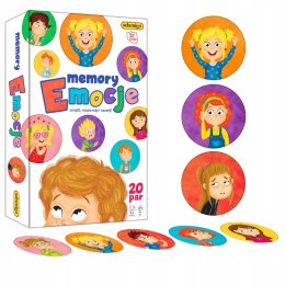 Adamigo Memory Emocje Gra Edukacyjna Memos Memo