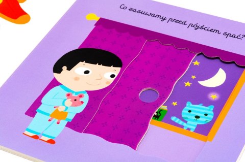 Akademia Mądrego Dziecka w Nocy Pierwsze Słowa HarperKids