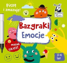 Bazgraki Emocje 3-6 lat Kapitan Nauka Piszę i Zmazuję