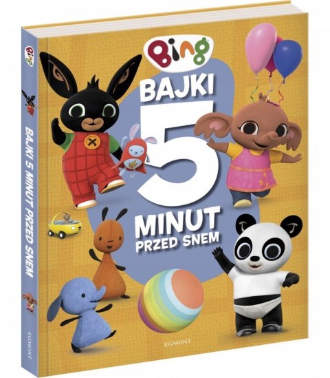 Bing Bajki 5 minut przed snem Zbiór Bajek Książka Harperkids