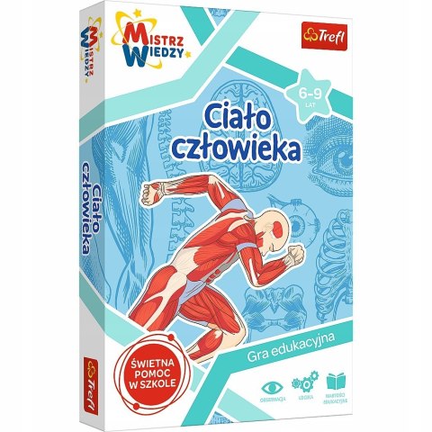 Ciało Człowieka Mistrz Wiedzy Gra Edukacyjna Trefl