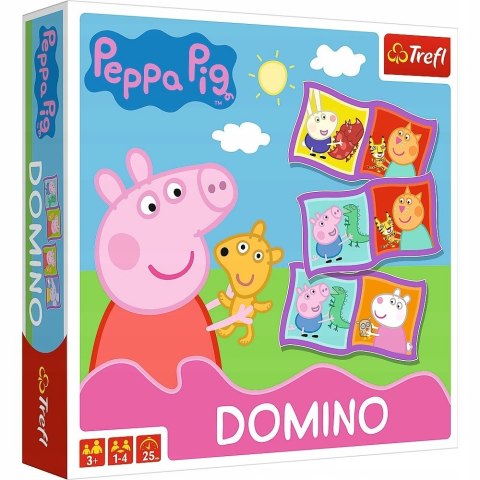 Gra Domino Świnka Peppa Trefl 02066 Peppa Pig