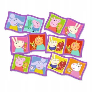 Gra Domino Świnka Peppa Trefl 02066 Peppa Pig
