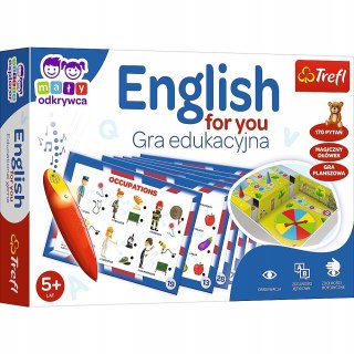 Gra Edukacyjna English for you Magiczny ołówek Trefl