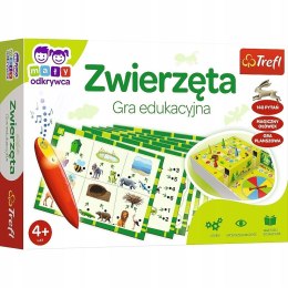Gra Edukacyjna Zwierzęta Magiczny ołówek Trefl