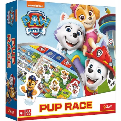 Gra Zręcznościowa Psi Patrol Pup Race Gra Planszowa Paw Patrol Trefl 02579