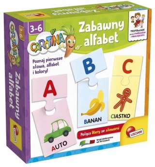 Gra edukacyjna Carotina Zabawny Alfabet Lisciani