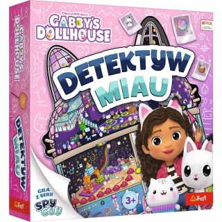 Gra planszowa Detektyw Miau Trefl Koci Domek Gabi Rodzinna