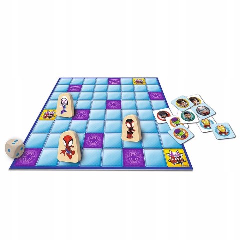 Gra planszowa Spidey i Super Kumple Hero Quest Trefl 3+ Drewniane Figurki