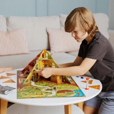 Gra rodzinna Spy Guy Piramida Trefl Przestrzenna Obserwacyjna 6+ Trefliki