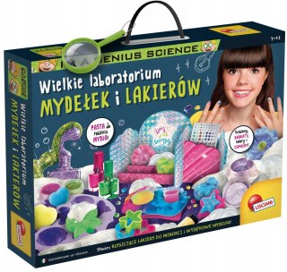 I'm a Genius Wielkie laboratorium mydełek i Lakierów Lisciani