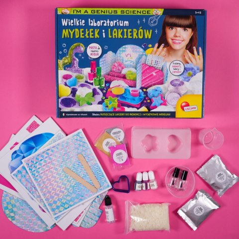 I'm a Genius Wielkie laboratorium mydełek i Lakierów Lisciani