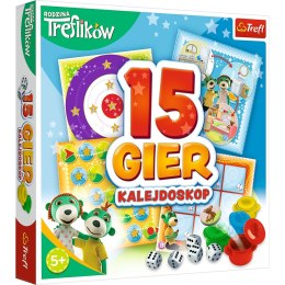 Kalejdoskop Zestaw 15 gier Rodzina Treflików Trefl