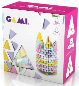Klocki Konstrukcyjne Meli Gami Pink Pastelowe 500 elementów