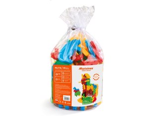 Klocki Konstrukcyjne Wafle Młyn Mix 50 Marioinex 2+