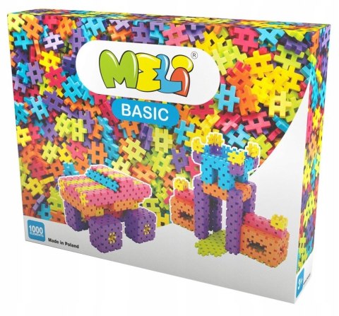Klocki Kreatywne Meli Basic 1000 el. Wafle 3+