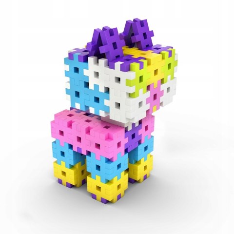 Klocki Meli Basic Pastelowe Walizka 1000 elementów Wafle