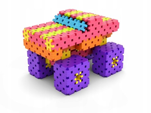 Klocki Meli Basic Walizka Travel Box 500 elementów