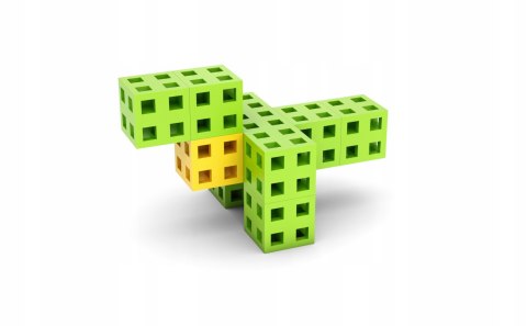 Klocki Meli Cube Sześcienne 200 elementów Kwadraty Kostki konstrukcyjne