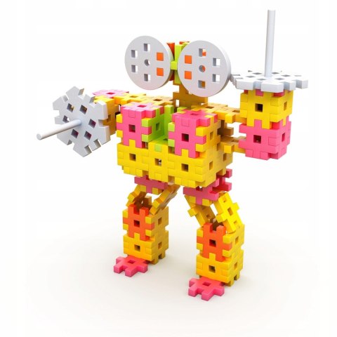 Klocki Meli Konstruktor 250 el. Walizka Wafle