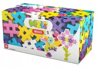 Klocki Meli Maxi Pink 50 elementów dla maluchów Malucha 1+